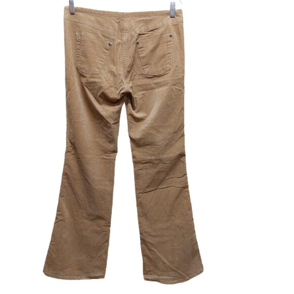 BCBG Maxazria Tan Corduroy Boot cut Pants Size 8 Womens - Picture 1 of 4